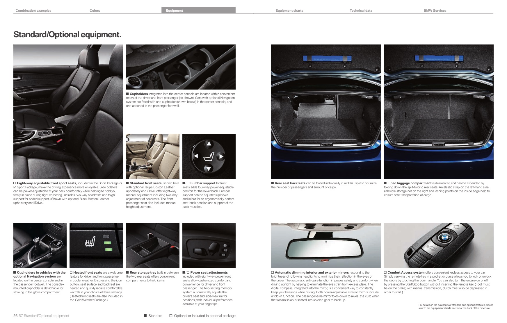 2012 BMW 1-Series Coupe Brochure Page 20